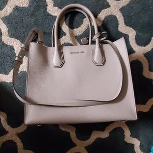 Grey Michael Kors purse